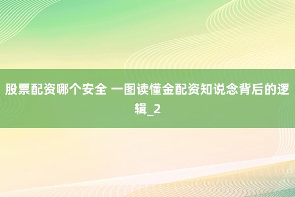 股票配资哪个安全 一图读懂金配资知说念背后的逻辑_2